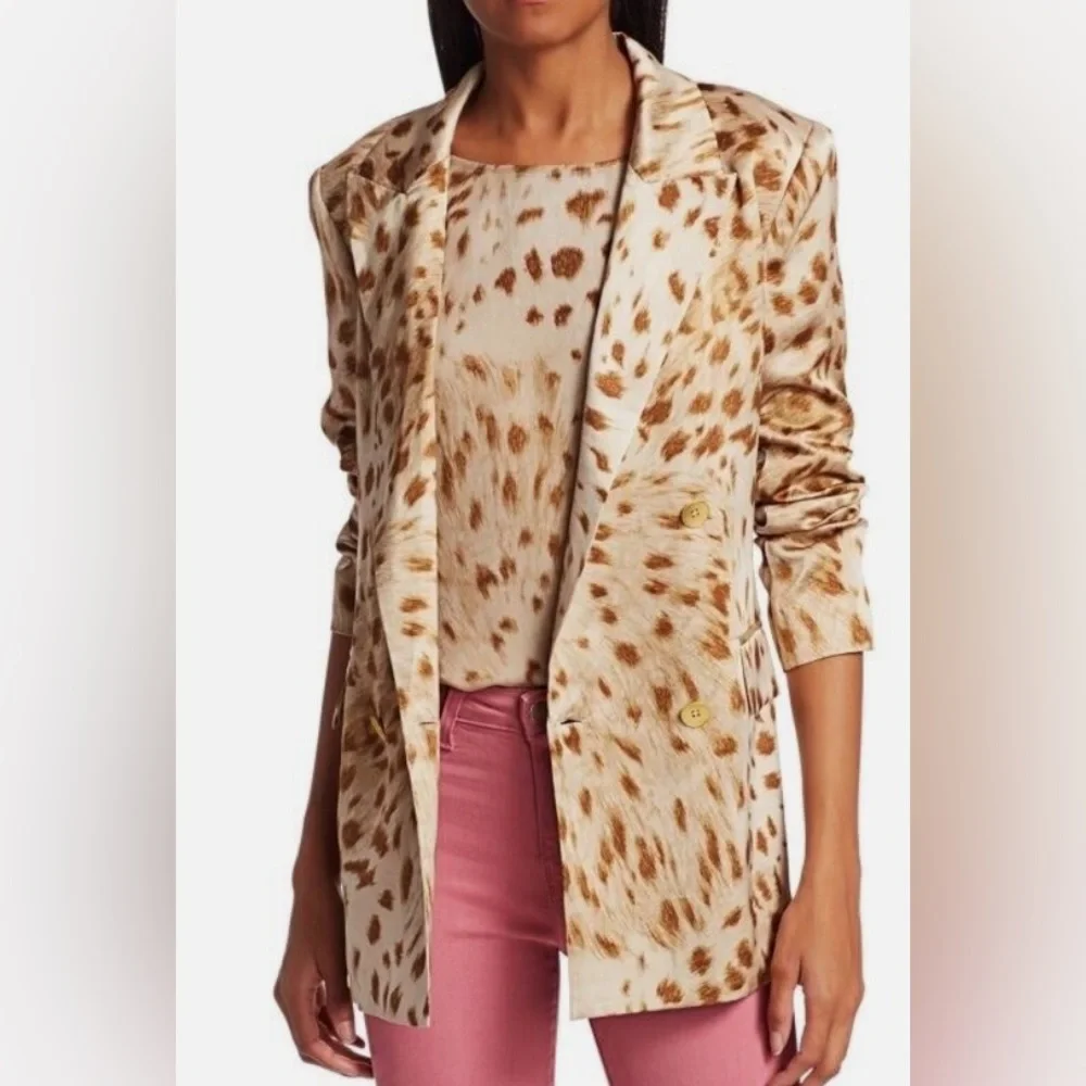 L’Agence Taryn Silk Blazer - Picture 3 of 7